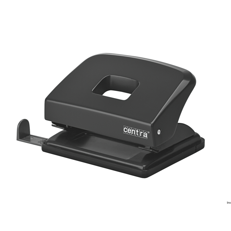 Dziurkacz Centra HP20 do 20 arkuszy A4, A5, A6, Folio, czarny plastik
