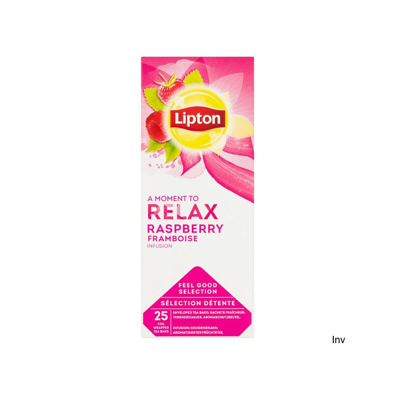 Herbata Lipton Classic Raspberry/malina 25 kopert