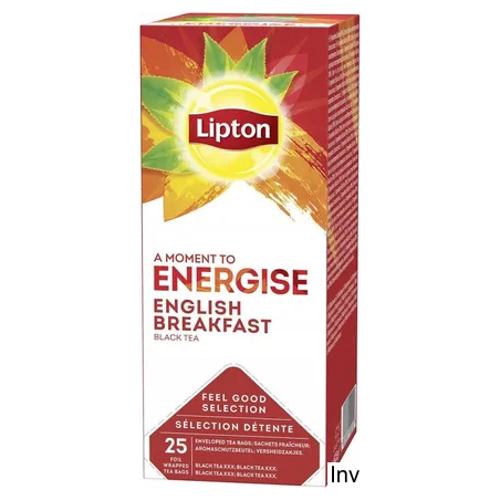 Herbata Lipton Classic English Breakfast 25 kopert foliowych