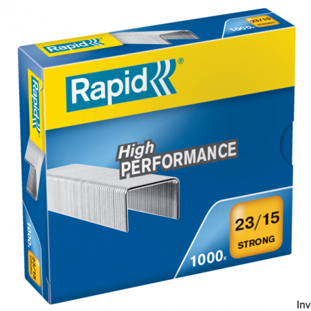 Zszywki Rapid Strong 23/15, 1000 sztuk, odporne na korozję