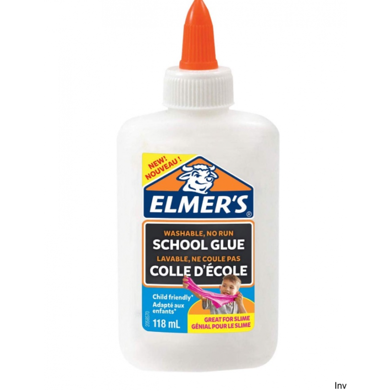 Klej szkolny PVA Elmers 118 ml zmywalny do rękodzieła i Slime