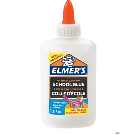 Klej szkolny PVA Elmers 118 ml zmywalny do rękodzieła i Slime