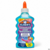 Klej brokatowy Elmers, niebieski, zmywalny, 177 ml, do Slime i projektów artystycznych