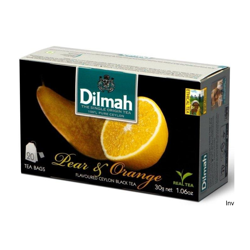 Herbata Dilmah Aromat Gruszka i Pomarańcza 20 torebek po 1,5 g