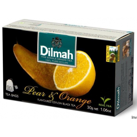 Herbata Dilmah Aromat Gruszka i Pomarańcza 20 torebek po 1,5 g