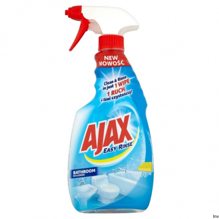 Ajax Płyn do czyszczenia łazienek 750 ml, bez smug i plam, błyszczące powierzchnie