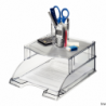 Dystanser Leitz 52340092 do półek, zwiększający wysokość o 60 mm, pasujący do Esselte i Leitz