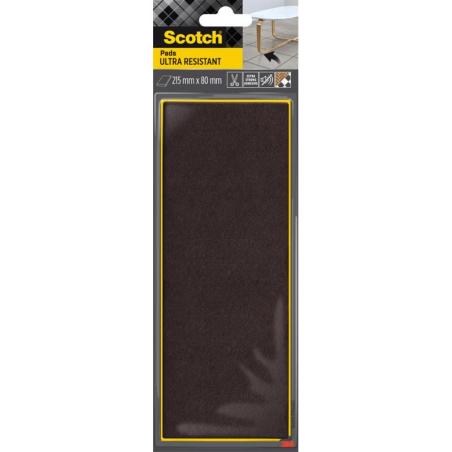 Ultra odporna podkładka filcowa SCOTCH, prostokąt, 215x80mm, 1 szt., czarny
