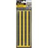 Ultra odporne podkładki filcowe SCOTCH, paski, 208x15mm, 4 szt., czarne