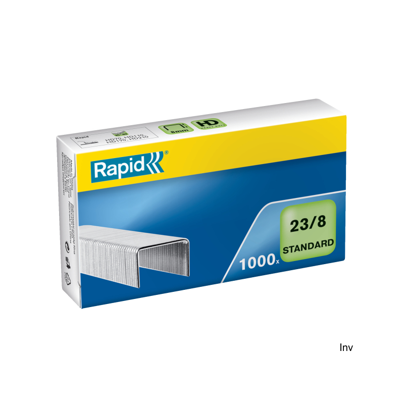 Zszywki Rapid Standard 23/8 1000 sztuk