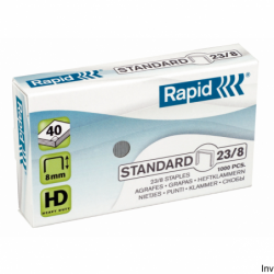 Zszywki Rapid Standard 23/8 1000 sztuk