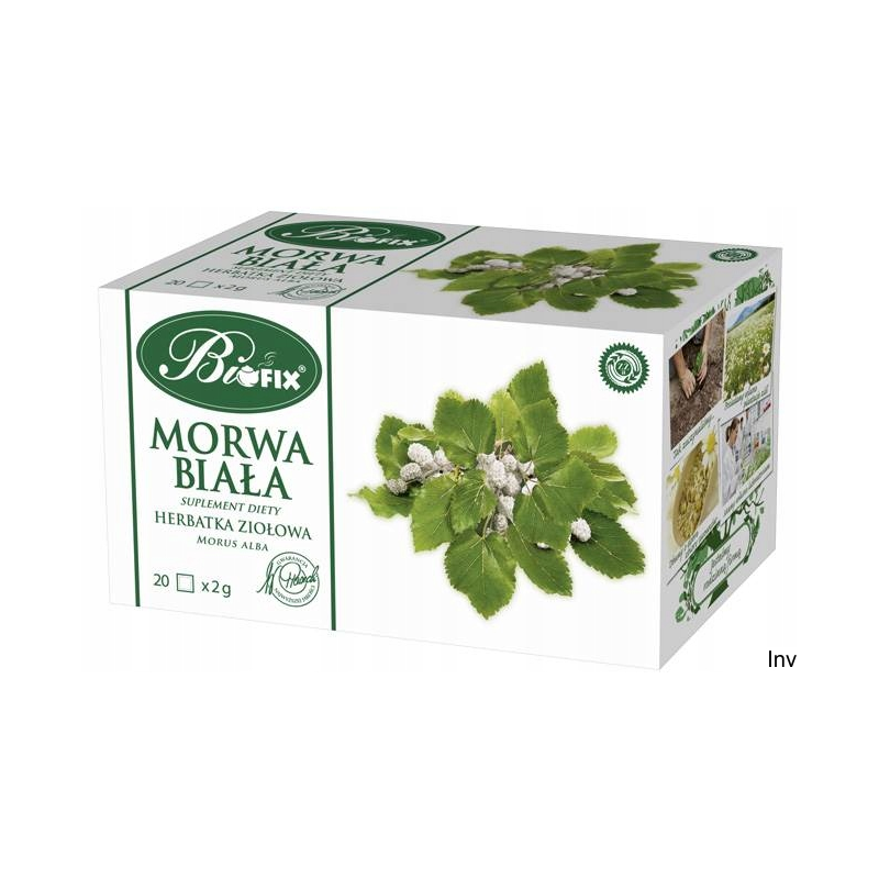 Herbata Lipton BIFIX Morwa Biała 20 torebek ziołowa