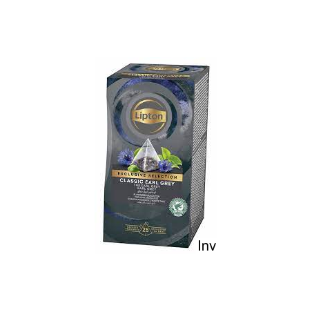 Herbata Lipton Piramid Earl Grey Exclusive Selection 25 kopert