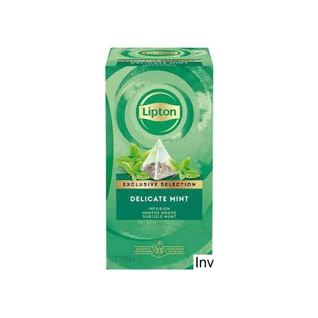 Herbata Lipton Piramid Mięta Exclusive Selection 25 kopert