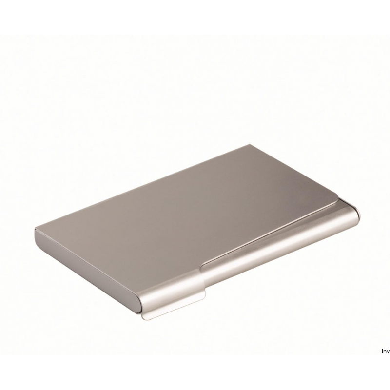 Wizytownik metalowy Durable srebrny 90x55 mm na 20 wizytówek