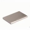 Wizytownik metalowy Durable srebrny 90x55 mm na 20 wizytówek
