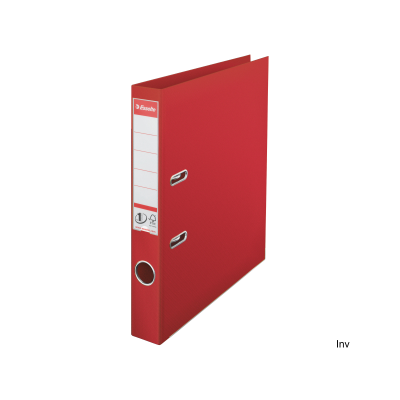 Segregator A4 50 mm czerwony z mechanizmem No.1 Esselte
