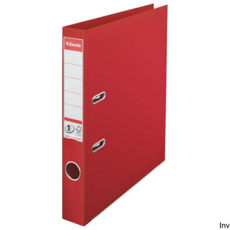 Segregator A4 50 mm czerwony z mechanizmem No.1 Esselte
