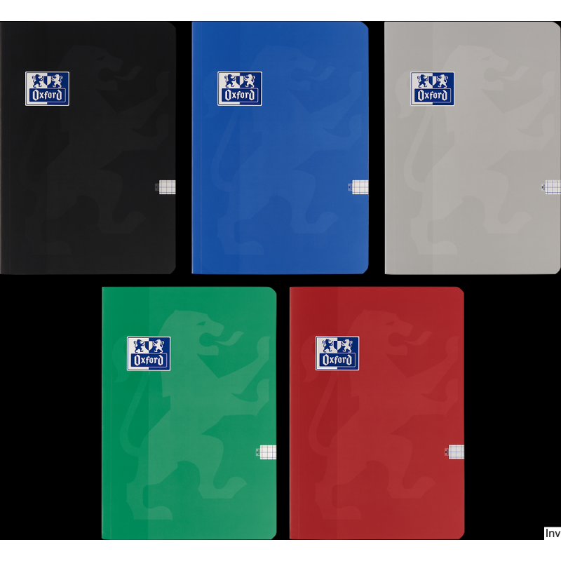 Brulion Oxford Esse A5 96 kartek 90 g kratka 5x5 mm
