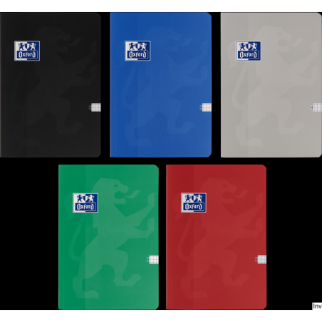 Brulion Oxford Esse A5 96 kartek 90 g kratka 5x5 mm