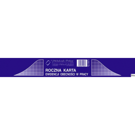 508-3 Roczna karta obec.A5a50 Michalczyk i Prokop
