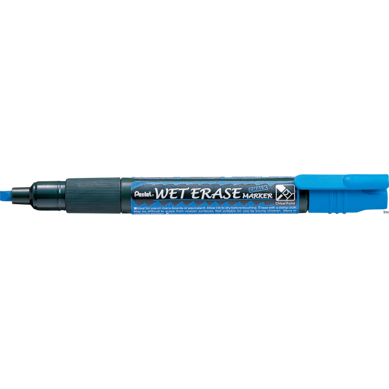 Marker kredowy niebieski 4,3 mm Pentel do szkła, ceramiki i metalu
