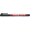 Edding Foliopis 1.0 142 M czarny marker OHP z okrągłą końcówką do folii prezentacyjnych