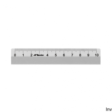 Linijka metalowa 10 cm Leniar 30402 do precyzyjnych pomiarów