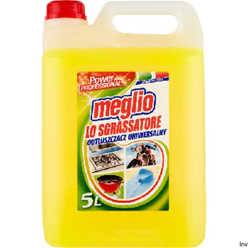 Odtłuszczacz Meglio Lemon spray uniwersalny 5L kanister