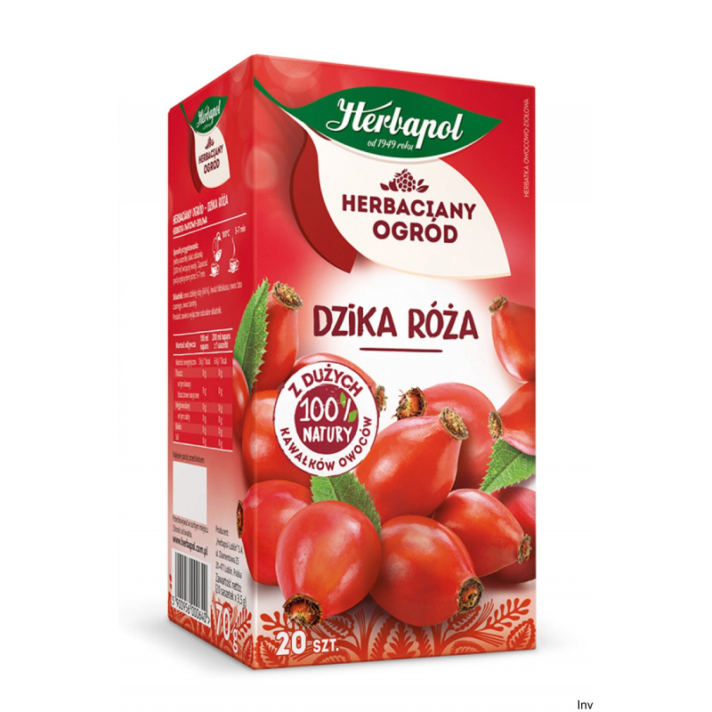 Herbata Herbapol Dzika Róża 20 torebek