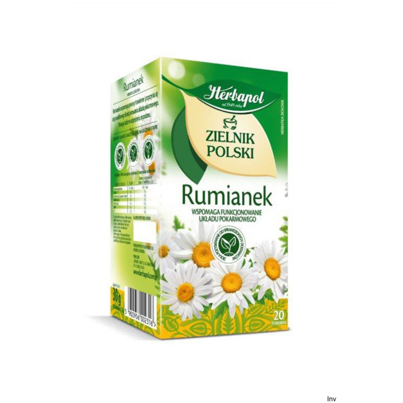 Herbata Herbapol Zielnik Rumianek 20 torebek