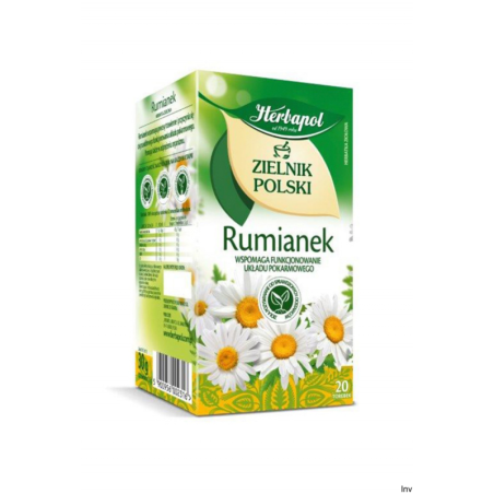Herbata Herbapol Zielnik Rumianek 20 torebek