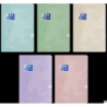 Brulion Oxford Touch Pastelowy B5 60 kartek 90 g kratka 5x5 mm