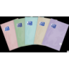 Brulion Oxford Touch Pastelowy A5 96 kartek 90 g kratka 5x5 mm