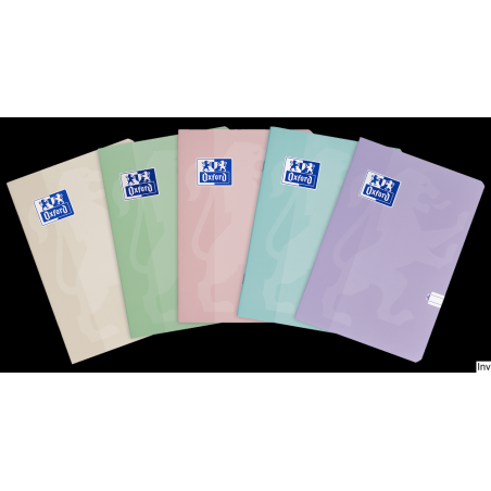 Zeszyt Oxford Touch Pastelowy A5 60 kartek 90 g linie 9 mm