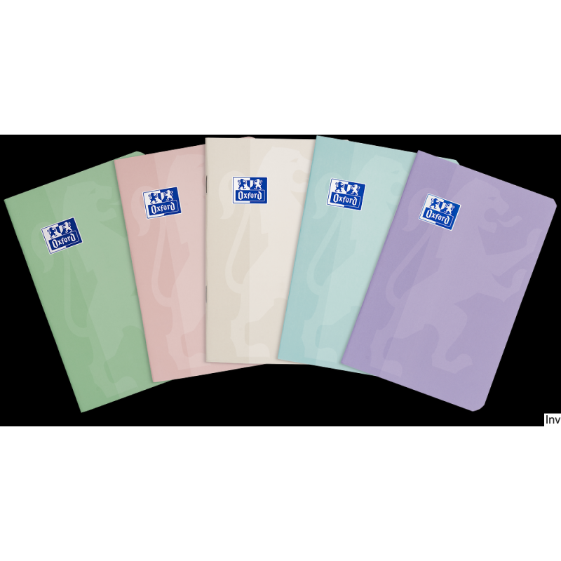 Zeszyt Oxford Touch Pastelowy A6 48 kartek 90 g kratka 5x5 mm