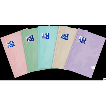 Brulion Oxford Touch Pastelowy A5 96 kartek 90 g linie 9 mm