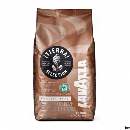 Kawa ziarnista Lavazza Tierra 1kg o czekoladowo-owocowym smaku