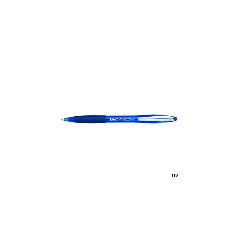 Długopis BIC Atlantis Soft niebieski automatyczny z wymiennym wkładem 1 mm