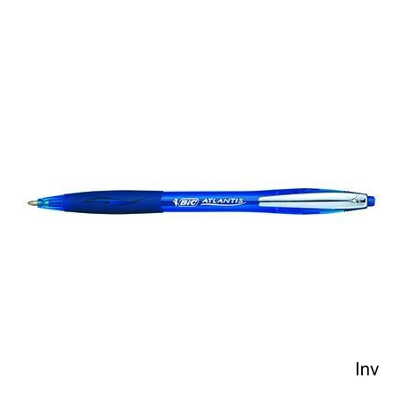 Długopis BIC Atlantis Soft niebieski automatyczny z wymiennym wkładem 1 mm