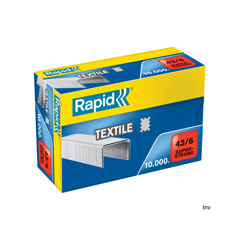 Zszywki Rapid Super Strong 43/6 10M 10000 sztuk