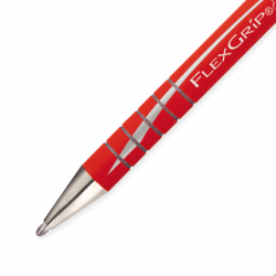 Długopis automatyczny Paper Mate Flexgrip Elite 1,4 mm czerwony