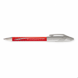 Długopis automatyczny Paper Mate Flexgrip Elite 1,4 mm czerwony