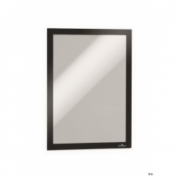 Durable MAGAFRAME A4 czarne ramki samoprzylepne magnetyczne 2 sztuki