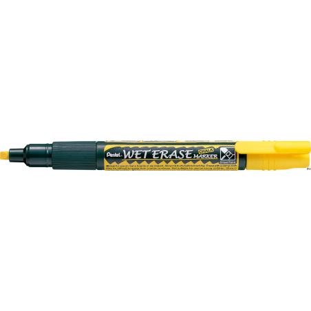 Marker kredowy żółty 4,3 mm Pentel do szkła, ceramiki i metalu