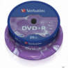 Płyta DVD+R Verbatim Matt Silver 4,7GB 16x (25 sztuk)