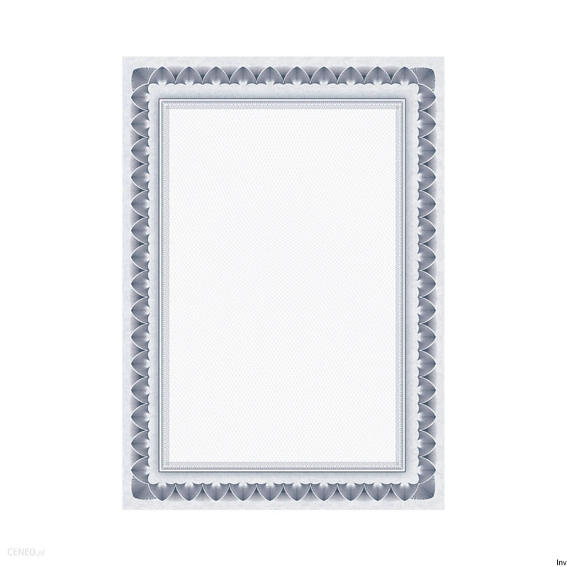 Dyplom niebieski 170 g/m2 A4 25 sztuk Galeria Papieru