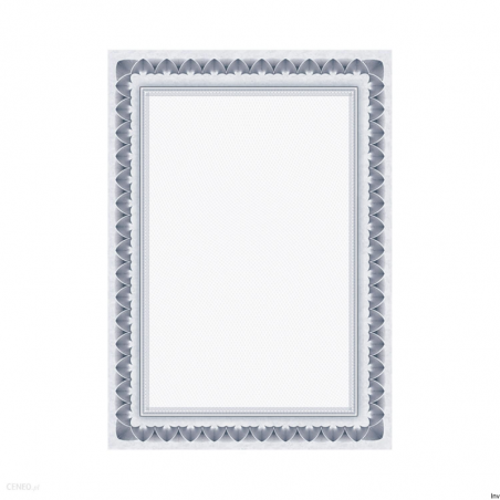 Dyplom niebieski 170 g/m2 A4 25 sztuk Galeria Papieru