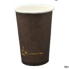 Kubek papierowy 100 ml z nadrukiem COFFEE 4 YOU, 100 sztuk, Papstar