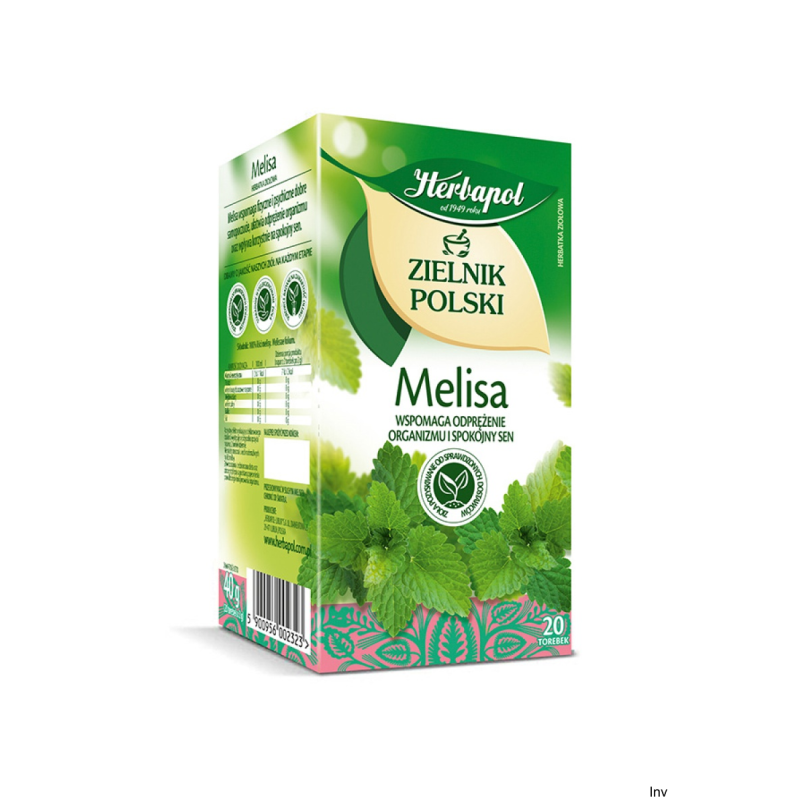 Herbapol Herbata ZIELNIK POLSKI melisa 20 saszetek
